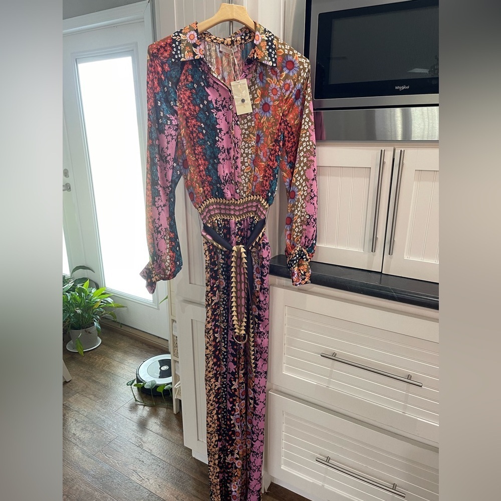 Ramy Brook Izabella Wide Leg Jumpsuit Small - Picture 3 of 3